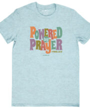 grace & truth Womens T-Shirt Powered By Prayer