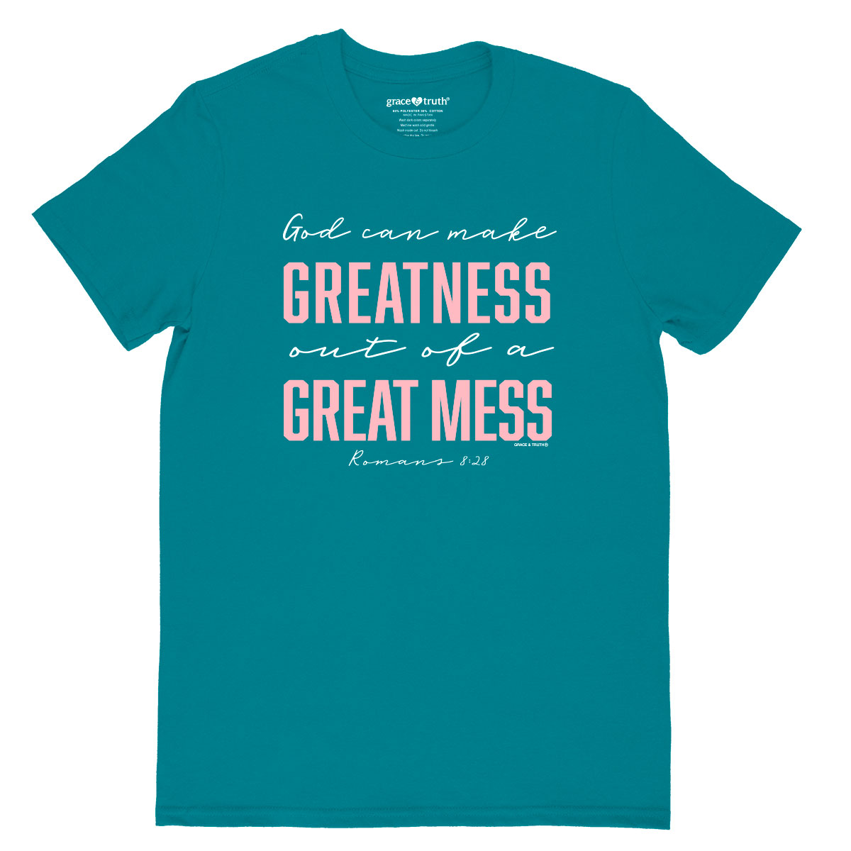 grace & truth Womens T-Shirt Great-Ness – christianapostles.com