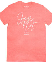 grace & truth Womens T-Shirt Fear Not Script