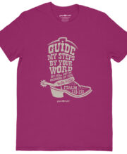 grace & truth Womens T-Shirt Cowboy Boot