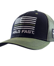 HOLD FAST Mens Cap Military Flag