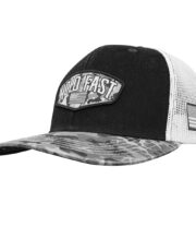 HOLD FAST Mens Cap Black Camo Crest