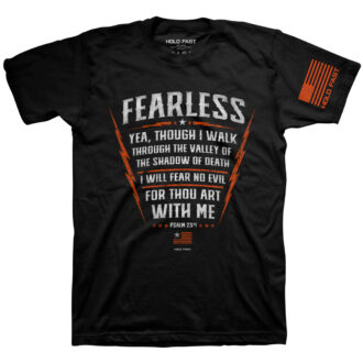 HOLD FAST Mens T-Shirt Fearless