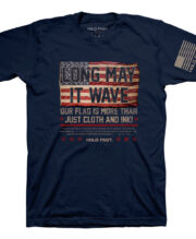Hold Fast Mens T-Shirt Long May It Wave