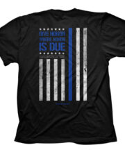 Hold Fast Mens T-Shirt Police Flag