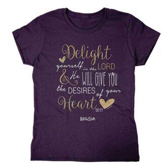 Delight in the Lord Missy Shirt