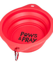 Paws & Pray Pet Collapsible Bowl