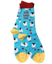 Kerusso Socks Jesus Loves Ewe