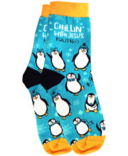 Bless My Sole Socks Penguins