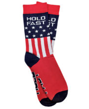 HOLD FAST Socks Patriotic Flag