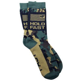 HOLD FAST Socks Camo Flag