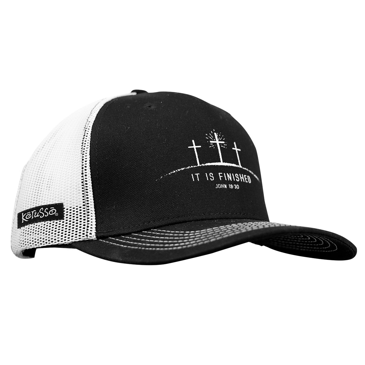 Kerusso Mens Cap It Is Finished – christianapostles.com