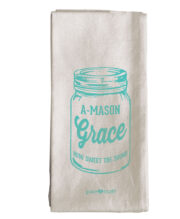grace & truth Mason Jar Tea Towel