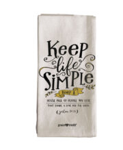 grace & truth Simple Tea Towel