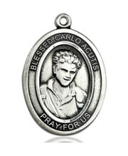 Blessed Carlo Acutis Medal and Necklace